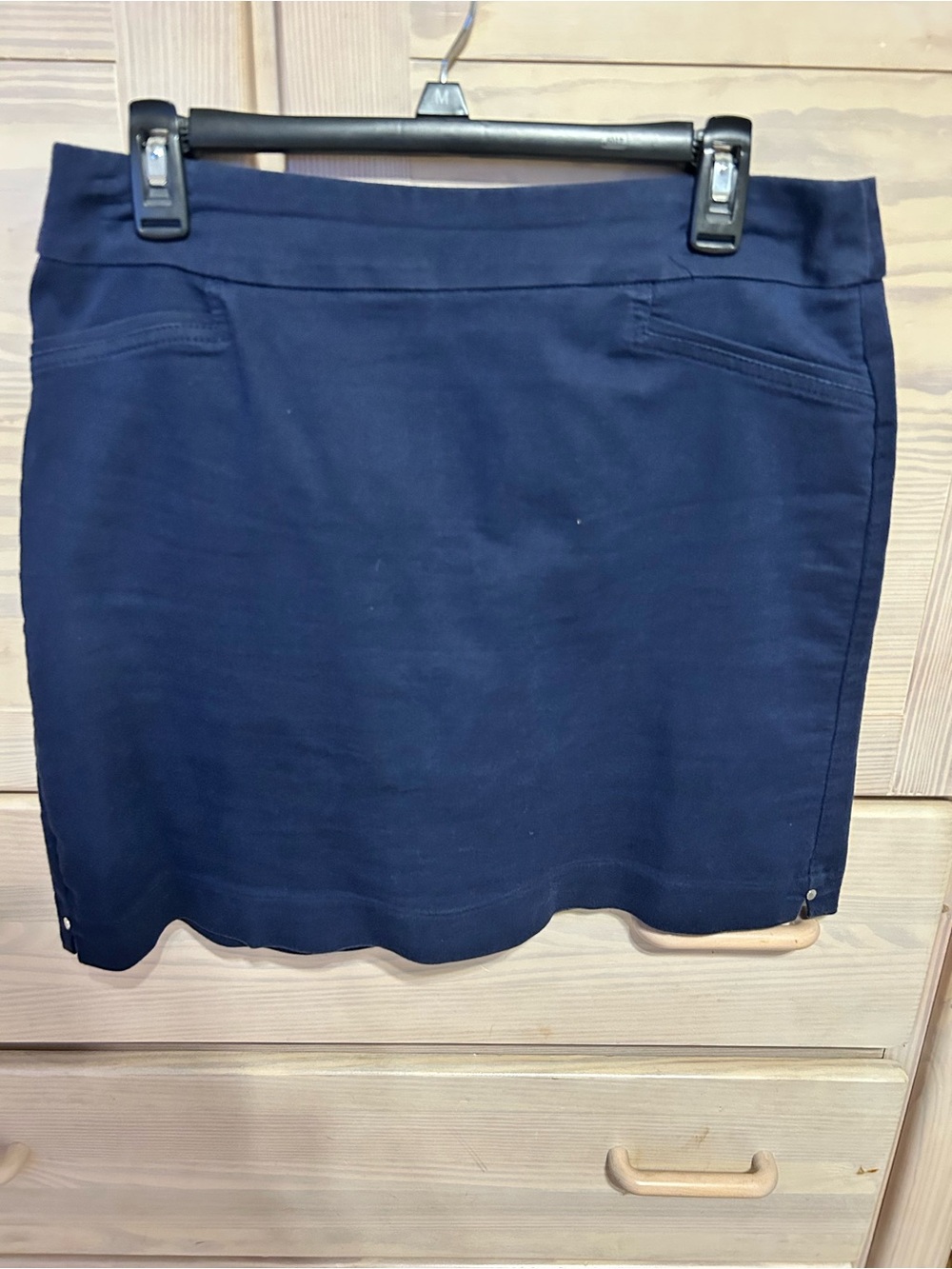 Navy Skort